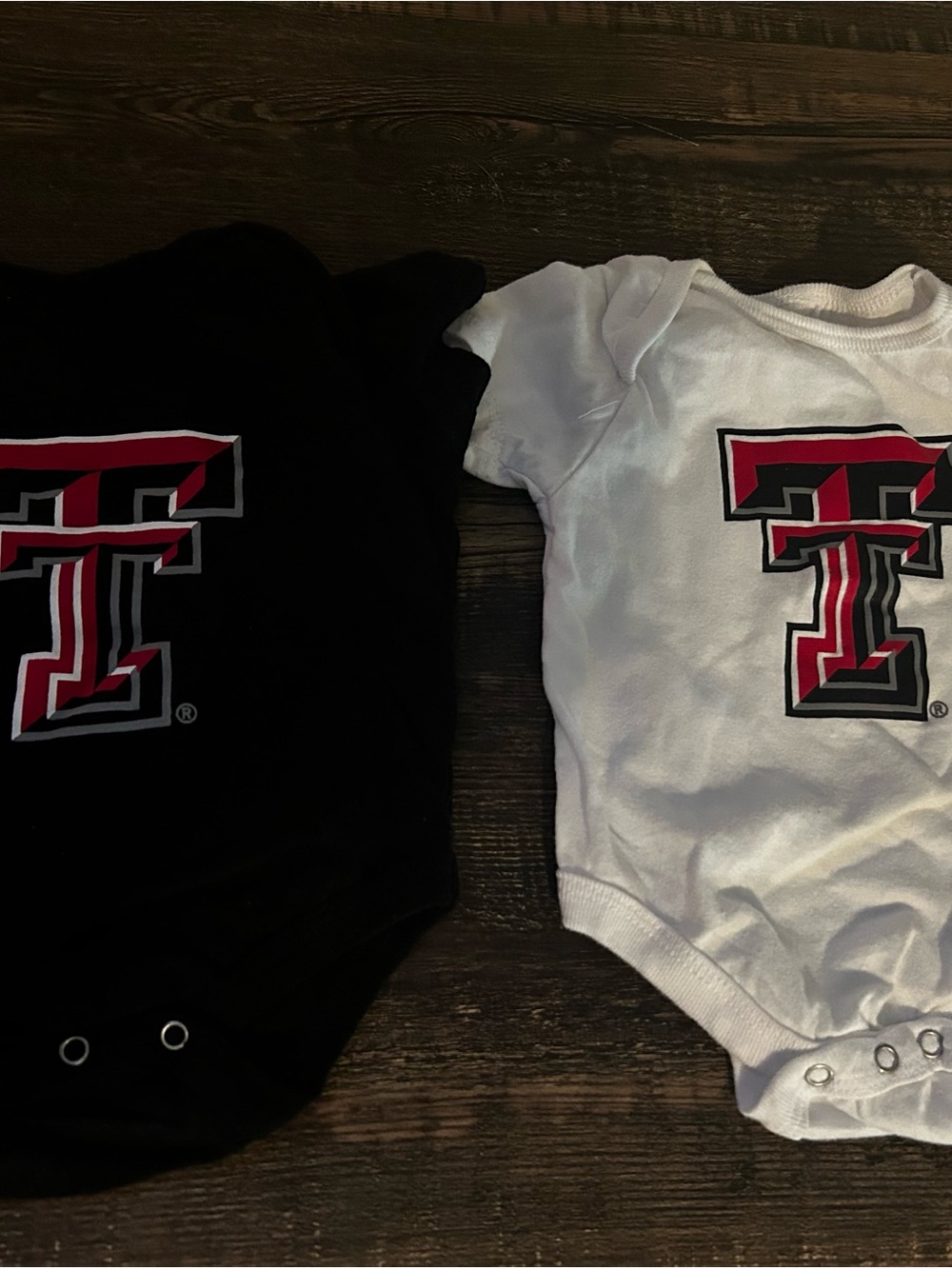 Colosseum Kids One-Piece Bodysuit Set - Black, White, Red Logo
